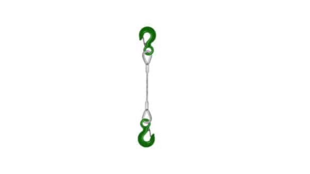 1-Leg Wire Rope Sling with Eye Hooks: A Compact Solution for Heavy Lifting