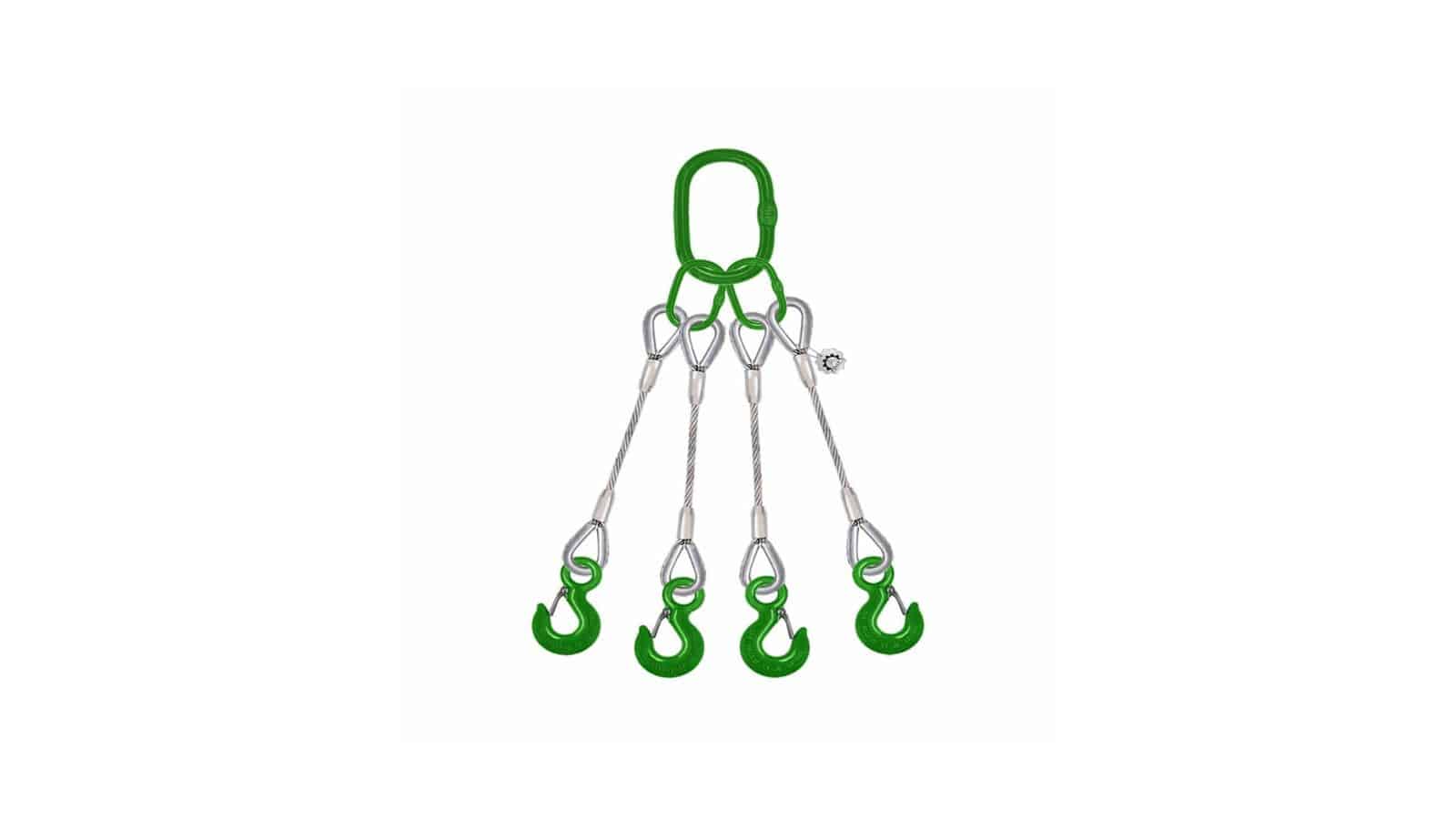 The Ultimate Guide to 4-Leg Wire Rope Bridle Slings with Eye Sling Hooks