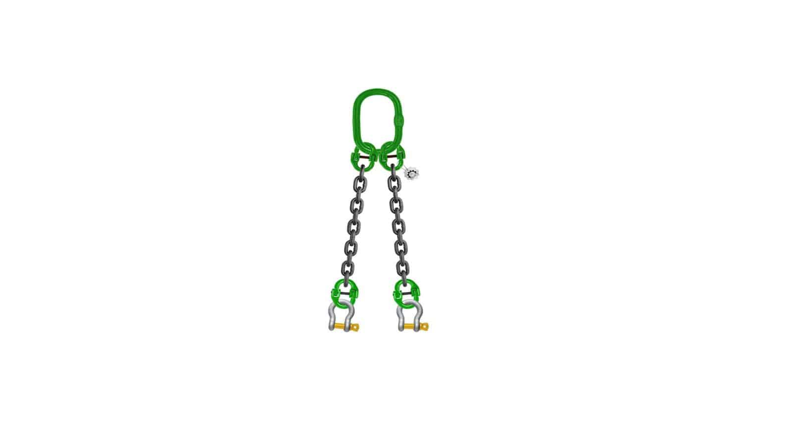 Reliable Lifting Solutions: Why Choose a 2-Leg Bridle Chain Sling with Screw Pin Shackles?