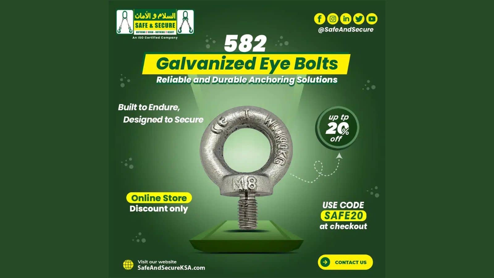 Buying Guide: 582 Galvanized Eye Bolts – What to Look For in 2025-26