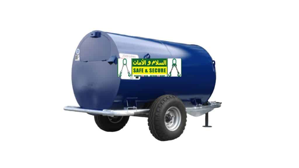 Efficient Fuel Management with 2500L Fuel Bowser Tank in KSA
