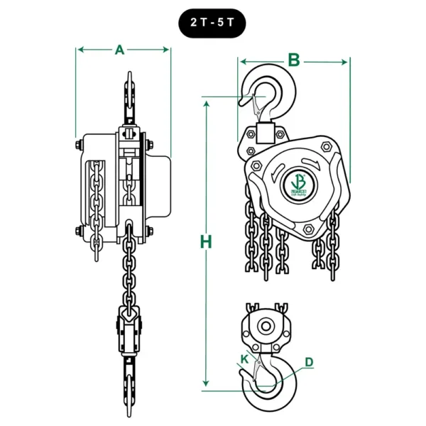 explosion proof chain block line diagram by sstc saudi arabia 2