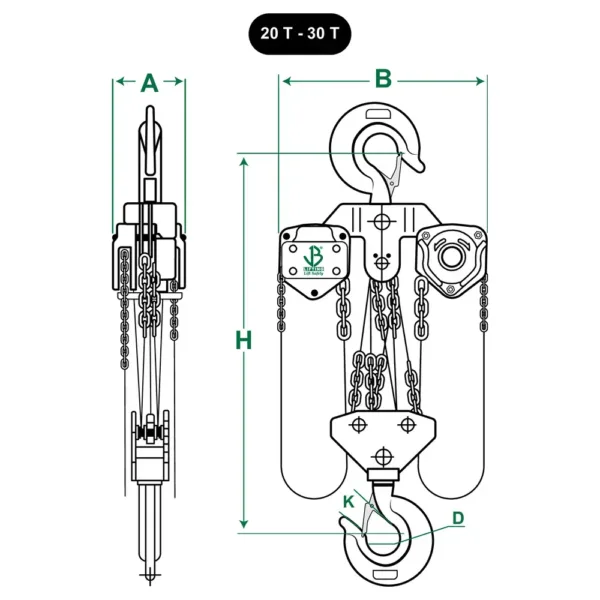 explosion proof chain block line diagram by sstc saudi arabia 4